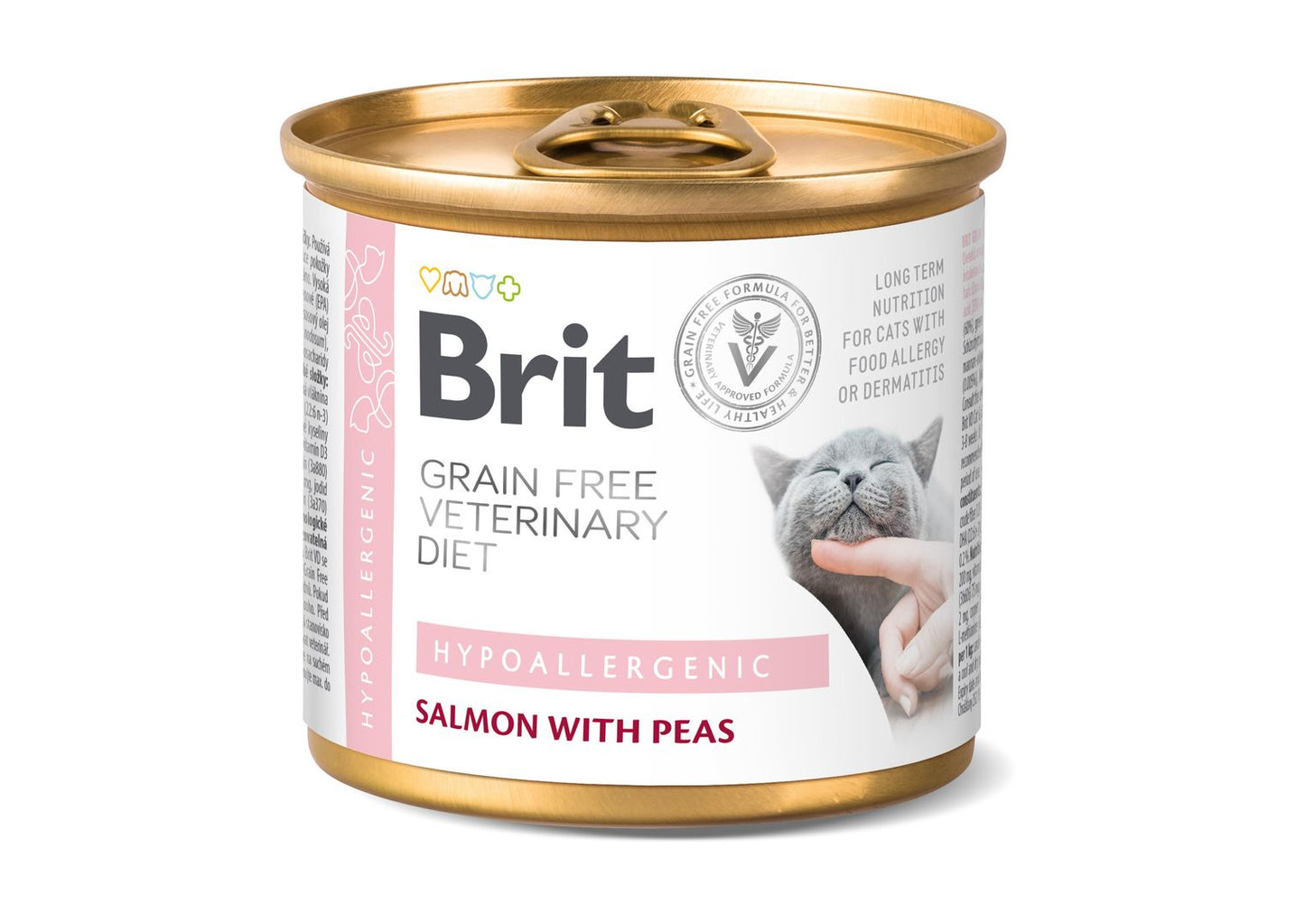 Brit GF Veterinary Diets CAT Hypoallergenic konzerv