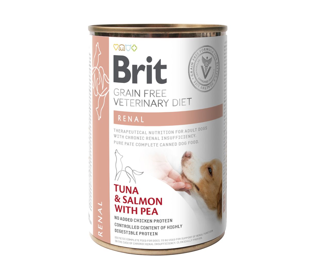 Brit GF Veterinary Diets Dog Renal konzerv