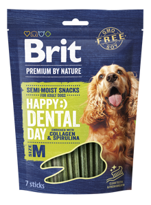 BRIT Premium by Nature fogtisztító jutalomfalat közepes méretű kutyáknak