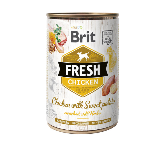 Brit Fresh konzerv <br>CSIRKE ÉDESBURGONYÁVAL