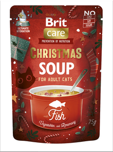 Brit Care Cat Karácsonyi Halas leves 75g