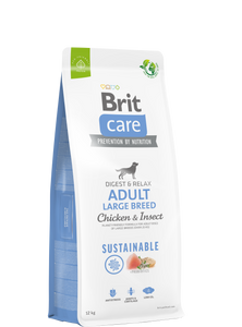 Brit Care ADULT - Large breed <br>Chicken & Insect<br><i>Sustainable - Fenntartható</i>