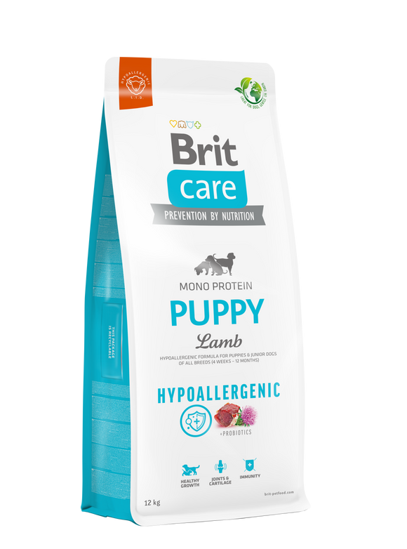 Brit Care Hipoallergén Puppy<br>Lamb & Rice <br><i>Hipoallergén</i>