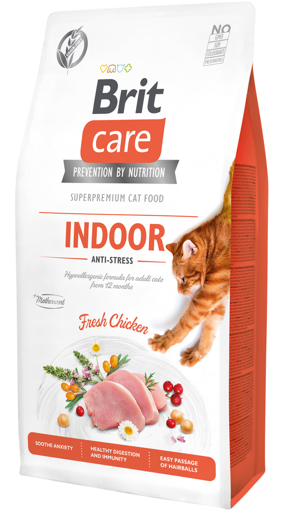 Brit Care INDOOR<br>CSIRKE<br><i>Hipoallergén, Gabonamentes</i>