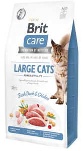 Brit Care Cat LARGE CATS<br>KACSA & CSIRKE<br><i>Hipoallergén, Gabonamentes</i>