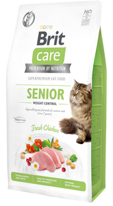 Brit Care Cat SENIOR<br>CSIRKE<br><i>Hipoallergén, Gabonamentes</i>