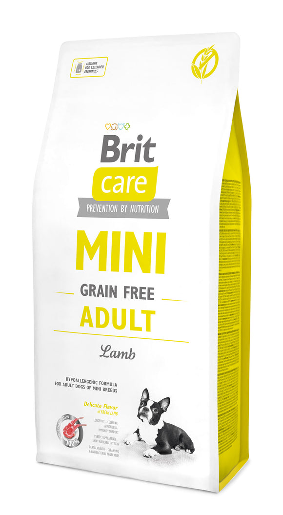 Brit Care MINI - ADULT<br>BÁRÁNY<br><i>Hipoallergén, Gabonamentes</i>