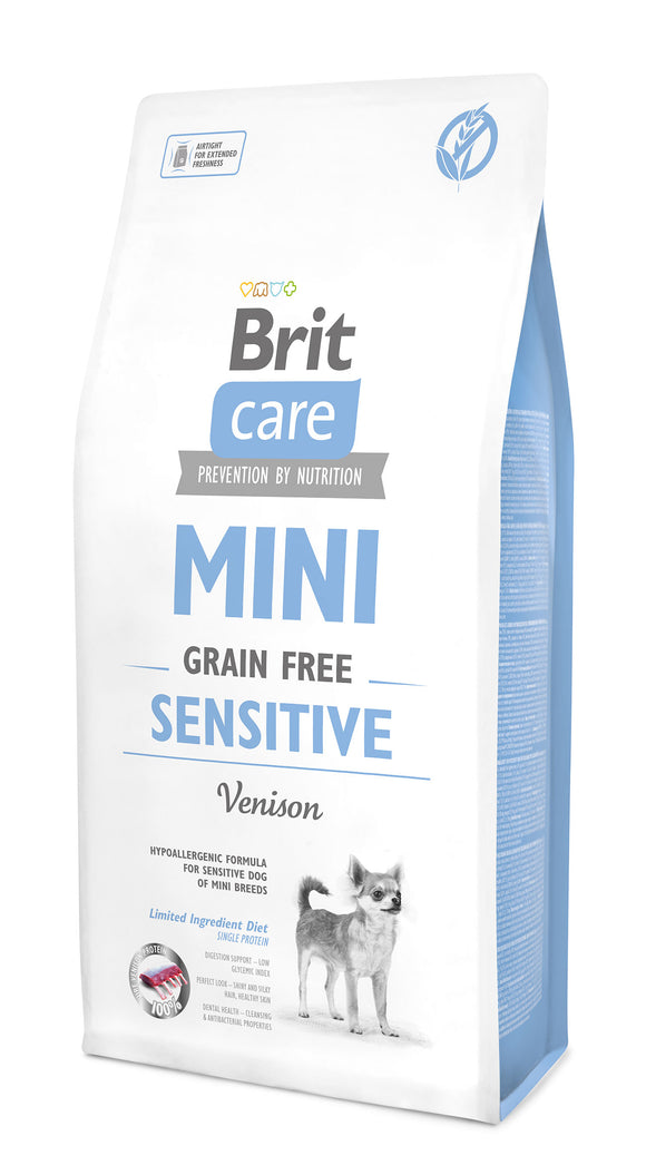 Brit Care MINI - Sensitive<br>SZARVAS<br><i>Hipoallergén, Gabonamentes</i>