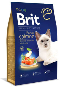 Brit Premium by Nature Cat <br>ADULT SALMON<br>LAZAC