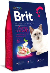 Brit Premium by Nature Cat <br>STERILIZED CHICKEN<br>CSIRKE