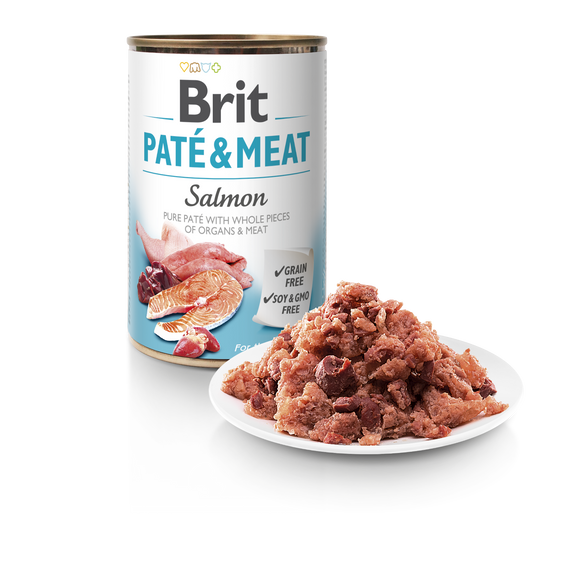 Brit Paté & Meat 6x400 g<br>LAZAC