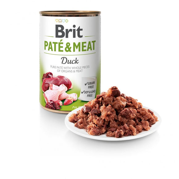 Brit Paté & Meat 6x400 g<br>KACSA